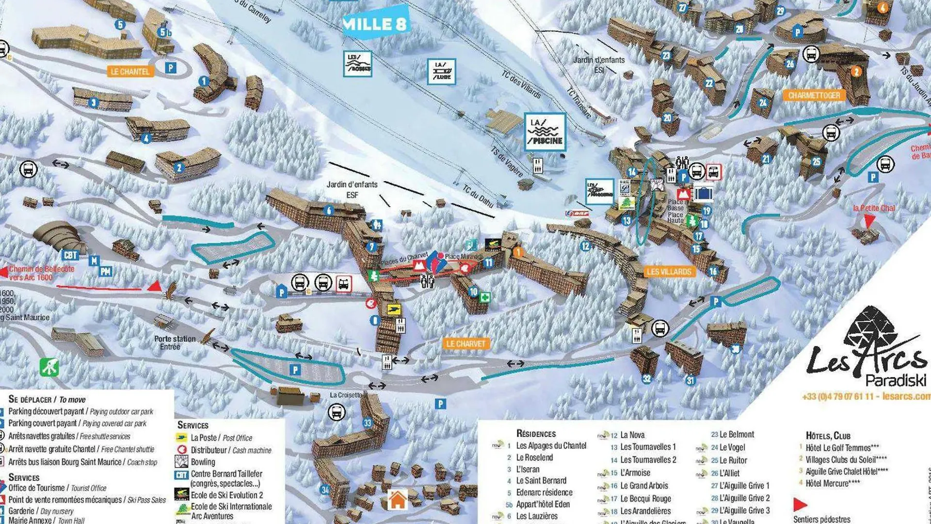 Appartement Cosy 3 Pieces, Balcon, Ski Aux Pieds, Arc 1800, Le Chantel - Fr-1-411-866 Bourg-Saint-Maurice