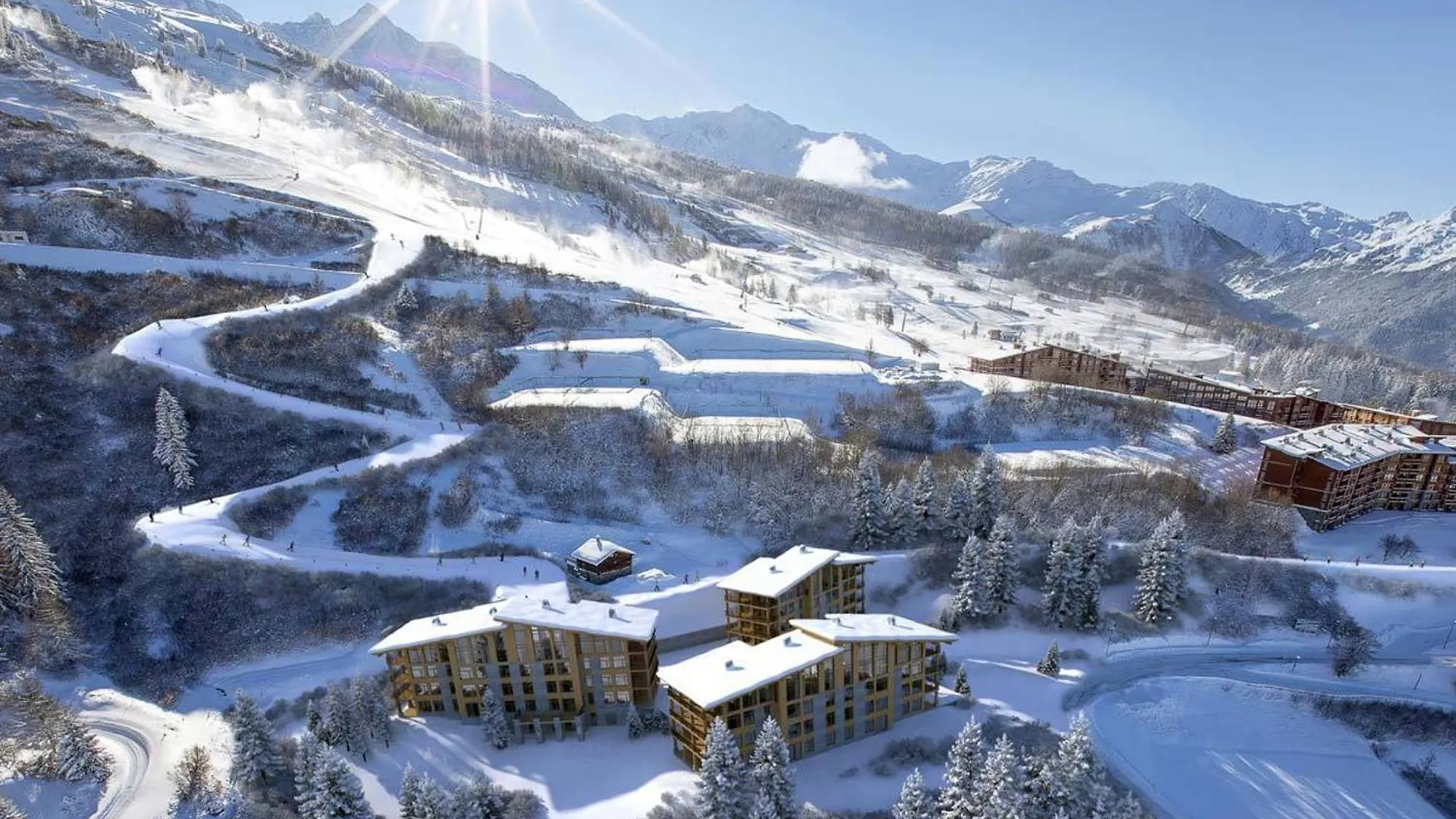 Apartment Appartement Cosy 3 Pieces, Balcon, Ski Aux Pieds, Arc 1800, Le Chantel - Fr-1-411-866 Bourg-Saint-Maurice